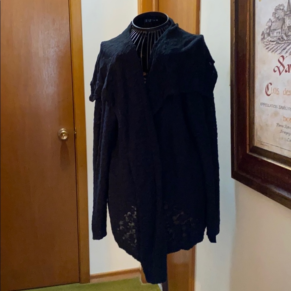 Light black cardigan